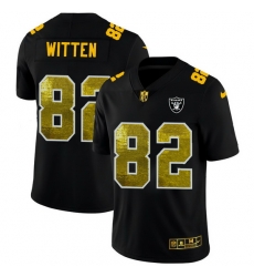 Las Vegas Raiders 82 Jason Witten Men Black Nike Golden Sequin Vapor Limited NFL Jersey Las Vegas Raiders 82 Jason Witten Men Black Nike Golden Sequin Vapor Limited NFL Jersey