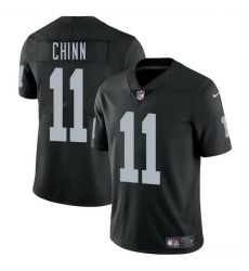 Men Las Vegas Raiders 11 Jeremy Chinn Black 2025 Vapor Stitched Football Jersey Men Las Vegas Raiders 11 Jeremy Chinn Black 2025 Vapor Stitched Football Jersey