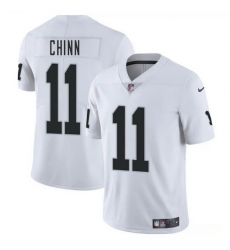 Men Las Vegas Raiders 11 Jeremy Chinn White 2025 Vapor Stitched Football Jersey Men Las Vegas Raiders 11 Jeremy Chinn White 2025 Vapor Stitched Football Jersey