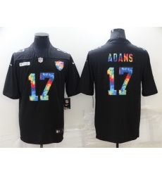 Men Las Vegas Raiders 17 Davante Adams Black Crucial Catch Limited Stitched jersey Men Las Vegas Raiders 17 Davante Adams Black Crucial Catch Limited Stitched jersey