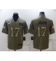 Men Las Vegas Raiders 17 Davante Adams Olive Camo Salute To Service Limited Stitched jersey Men Las Vegas Raiders 17 Davante Adams Olive Camo Salute To Service Limited Stitched jersey