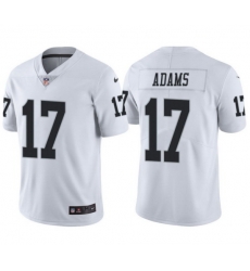 Men Las Vegas Raiders 17 Davante Adams White Vapor Limited Stitched jersey Men Las Vegas Raiders 17 Davante Adams White Vapor Limited Stitched jersey