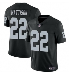 Men Las Vegas Raiders 22 Alexander Mattison Black 2024 Vapor Stitched Football Jersey Men Las Vegas Raiders 22 Alexander Mattison Black 2024 Vapor Stitched Football Jersey