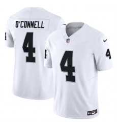 Men Las Vegas Raiders 4 Aidan O 27Connell White 2023 F U S E Vapor Untouchable Stitched Football Jersey Men Las Vegas Raiders 4 Aidan O 27Connell White 2023 F U S E Vapor Untouchable Stitched Football Jersey