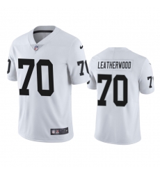 Men Las Vegas Raiders 70 Alex Leatherwood White Vapor Limited 2021 NFL Draft Jersey Men Las Vegas Raiders 70 Alex Leatherwood White Vapor Limited 2021 NFL Draft Jersey