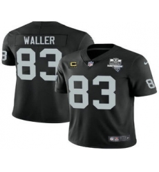 Men Las Vegas Raiders #83 Darren Waller Black 2020 Inaugural Season With C Patch Vapor Limited Stitched NFL Jersey Men Las Vegas Raiders #83 Darren Waller Black 2020 Inaugural Season With C Patch Vapor Limited Stitched NFL Jersey