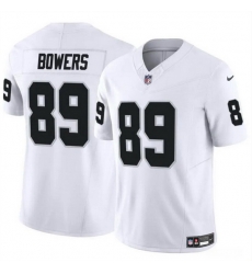 Men Las Vegas Raiders 89 Brock Bowers White 2024 Draft F U S E Vapor Stitched Football Jersey Men Las Vegas Raiders 89 Brock Bowers White 2024 Draft F U S E Vapor Stitched Football Jersey