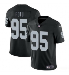 Men Las Vegas Raiders 95 Leki Fotu Black 2025 Vapor Stitched Football Jersey Men Las Vegas Raiders 95 Leki Fotu Black 2025 Vapor Stitched Football Jersey