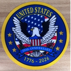 Men Las Vegas Raiders United States 1776 2026 250 Anniversary Patch Biaog