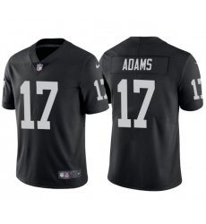 Men's Las Vegas Raiders #17 Davante Adams Black Vapor Limited Stitched Jersey Men's Las Vegas Raiders #17 Davante Adams Black Vapor Limited Stitched Jersey