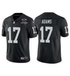 Men's Las Vegas Raiders #17 Davante Adams Black With 2020 Inaugural Season Patch Vapor Limited Stitched Jersey Men's Las Vegas Raiders #17 Davante Adams Black With 2020 Inaugural Season Patch Vapor Limited Stitched Jersey