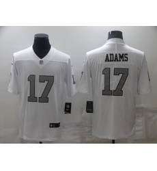 Men's Las Vegas Raiders #17 Davante Adams White Color Rush Limited Stitched Jersey Men's Las Vegas Raiders #17 Davante Adams White Color Rush Limited Stitched Jersey