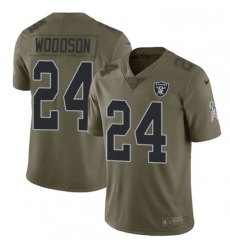 Mens Nike Oakland Raiders 24 Charles Woodson Limited Olive 2017 Salute to Service NFL Jersey Mens Nike Oakland Raiders 24 Charles Woodson Limited Olive 2017 Salute to Service NFL Jersey