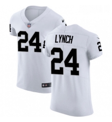 Mens Nike Oakland Raiders 24 Marshawn Lynch White Vapor Untouchable Elite Player NFL Jersey Mens Nike Oakland Raiders 24 Marshawn Lynch White Vapor Untouchable Elite Player NFL Jersey