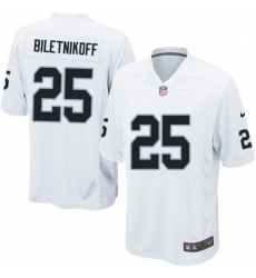 Mens Nike Oakland Raiders 25 Fred Biletnikoff Game White NFL Jersey Mens Nike Oakland Raiders 25 Fred Biletnikoff Game White NFL Jersey
