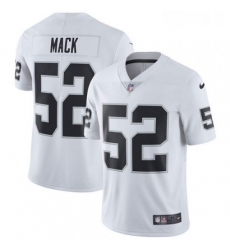 Mens Nike Oakland Raiders 52 Khalil Mack White Vapor Untouchable Limited Player NFL Jersey Mens Nike Oakland Raiders 52 Khalil Mack White Vapor Untouchable Limited Player NFL Jersey