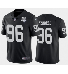 Men's Oakland Raiders Black #96 Clelin Ferrell 2020 Inaugural Season Vapor Limited Stitched NFL Jersey Men's Oakland Raiders Black #96 Clelin Ferrell 2020 Inaugural Season Vapor Limited Stitched NFL Jersey
