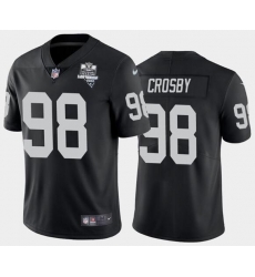 Men's Oakland Raiders Black #98 Zay Jones 2020 Inaugural Season Vapor Limited Stitched NFL Jersey Men's Oakland Raiders Black #98 Zay Jones 2020 Inaugural Season Vapor Limited Stitched NFL Jersey