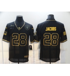 Nike Las Vegas Raiders 28 Josh Jacobs Black Gold 2020 Salute To Service Limited Jersey Nike Las Vegas Raiders 28 Josh Jacobs Black Gold 2020 Salute To Service Limited Jersey