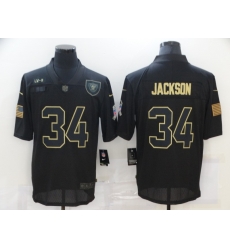 Nike Las Vegas Raiders 34 Bo Jackson Black 2020 Salute To Service Limited Jersey Nike Las Vegas Raiders 34 Bo Jackson Black 2020 Salute To Service Limited Jersey