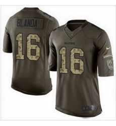 Nike Oakland Raiders #16 Jim Plunkett Green Mens Stitched NFL Limited Salute to Service Jersey Nike Oakland Raiders #16 Jim Plunkett Green Mens Stitched NFL Limited Salute to Service Jersey