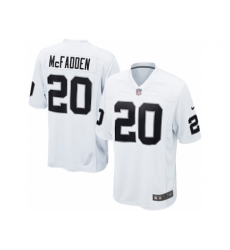 Nike Oakland Raiders 20 Darren McFadden White Game NFL Jersey Nike Oakland Raiders 20 Darren McFadden White Game NFL Jersey