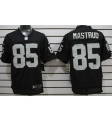 Nike Oakland Raiders 85 Jeron Mastrud Black Elite NFL Jersey Nike Oakland Raiders 85 Jeron Mastrud Black Elite NFL Jersey