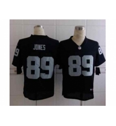 Nike Oakland Raiders 89 James Jones Black Elite NFL Jersey Nike Oakland Raiders 89 James Jones Black Elite NFL Jersey