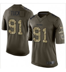 Nike Oakland Raiders #91 Justin Tuck Green Men 27s Stitched NFL Limited Salute to Service Jersey Nike Oakland Raiders #91 Justin Tuck Green Men 27s Stitched NFL Limited Salute to Service Jersey