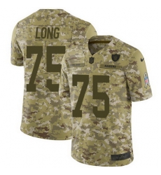 Nike Raiders #75 Howie Long Camo Mens Stitched NFL Limited 2018 Salute To Service Jersey Nike Raiders #75 Howie Long Camo Mens Stitched NFL Limited 2018 Salute To Service Jersey