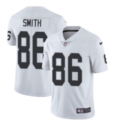 Nike Raiders #86 Lee Smith White Mens Stitched NFL Vapor Untouchable Limited Jersey Nike Raiders #86 Lee Smith White Mens Stitched NFL Vapor Untouchable Limited Jersey