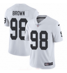 Nike Raiders 98 Trent Brown White Men Stitched NFL Vapor Untouchable Limited Jersey Nike Raiders 98 Trent Brown White Men Stitched NFL Vapor Untouchable Limited Jersey