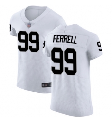 Raiders 99 Clelin Ferrell White Men Stitched Football Vapor Untouchable Elite Jersey Raiders 99 Clelin Ferrell White Men Stitched Football Vapor Untouchable Elite Jersey
