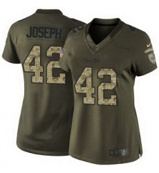 Nike Raiders #42 Karl Joseph Green Womens Stitched NFL Limited Salute to Service Jersey Nike Raiders #42 Karl Joseph Green Womens Stitched NFL Limited Salute to Service Jersey