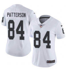 Nike Raiders #84 Cordarrelle Patterson White Womens Stitched NFL Vapor Untouchable Limited Jersey Nike Raiders #84 Cordarrelle Patterson White Womens Stitched NFL Vapor Untouchable Limited Jersey