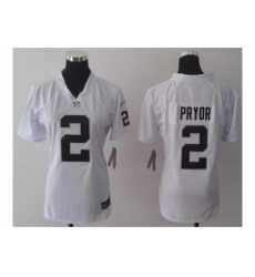 Nike Women Jerseys Oakland Raiders #2 Pryor White Color Nike Women Jerseys Oakland Raiders #2 Pryor White Color