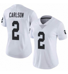 Women Las Vegas Raiders #2 Daniel Carlson Team Wk Color hite Vapor Limited Jersey Women Las Vegas Raiders #2 Daniel Carlson Team Wk Color hite Vapor Limited Jersey