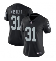 Women Las Vegas Raiders 31 Raheem Mostert Black 2025 Vapor Stitched Jersey Women Las Vegas Raiders 31 Raheem Mostert Black 2025 Vapor Stitched Jersey