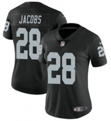 Women Las Vegas Raiders Black #28 Josh Jacobs Vapor Untouchable Limited Stitched Jersey Women Las Vegas Raiders Black #28 Josh Jacobs Vapor Untouchable Limited Stitched Jersey