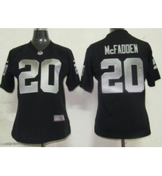 Womens Nike Oakland Raiders 20 McFADDEN Black Nike NFL Jerseys Womens Nike Oakland Raiders 20 McFADDEN Black Nike NFL Jerseys