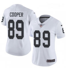 Womens Nike Oakland Raiders 89 Amari Cooper Elite White NFL Jersey Womens Nike Oakland Raiders 89 Amari Cooper Elite White NFL Jersey