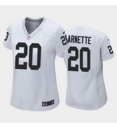 women damon arnette las vegas raiders white game jersey women damon arnette las vegas raiders white game jersey