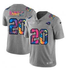 Los Angeles Rams 20 Jalen Los Angeles Ramsey Men Nike Multi Color 2020 NFL Crucial Catch NFL Jersey Greyheather Los Angeles Rams 20 Jalen Los Angeles Ramsey Men Nike Multi Color 2020 NFL Crucial Catch NFL Jersey Greyheather