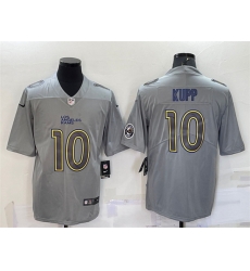 Men Los Angeles Rams 10 Cooper Kupp Grey With Patch Atmosphere Fashion Stitc Men Los Angeles Rams 10 Cooper Kupp Grey With Patch Atmosphere Fashion Stitc