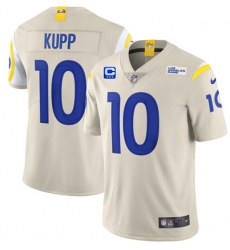 Men Los Angeles Rams 2022 #10 Cooper Kupp Bone White With 3-star C Patch Vapor Untouchable Limited Stitched NFL Jersey Men Los Angeles Rams 2022 #10 Cooper Kupp Bone White With 3-star C Patch Vapor Untouchable Limited Stitched NFL Jersey