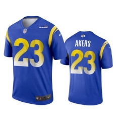 Men Los Angeles Rams 23 Cam Akers 2020 Blue Vapor Untouchable Limited Stitched Jersey Men Los Angeles Rams 23 Cam Akers 2020 Blue Vapor Untouchable Limited Stitched Jersey