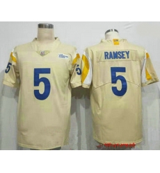 Men Los Angeles Rams 5 Jalen Los Angeles Ramsey cream 2021 new vapor untouchable stitched nfl nike limited Jersey Men Los Angeles Rams 5 Jalen Los Angeles Ramsey cream 2021 new vapor untouchable stitched nfl nike limited Jersey