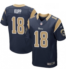 Men Nike Los Angeles Rams 18 Cooper Kupp Navy Blue Team Color Vapor Untouchable Elite Player NFL Jersey Men Nike Los Angeles Rams 18 Cooper Kupp Navy Blue Team Color Vapor Untouchable Elite Player NFL Jersey