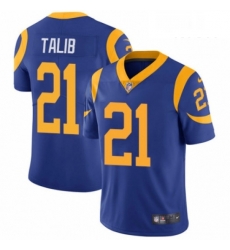 Men Nike Los Angeles Rams 21 Aqib Talib Royal Blue Alternate Vapor Untouchable Limited Player NFL Jersey Men Nike Los Angeles Rams 21 Aqib Talib Royal Blue Alternate Vapor Untouchable Limited Player NFL Jersey