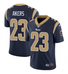 Nike Rams 23 Cam Akers Navy Blue Team Color Men Stitched NFL Vapor Untouchable Limited Jersey Nike Rams 23 Cam Akers Navy Blue Team Color Men Stitched NFL Vapor Untouchable Limited Jersey
